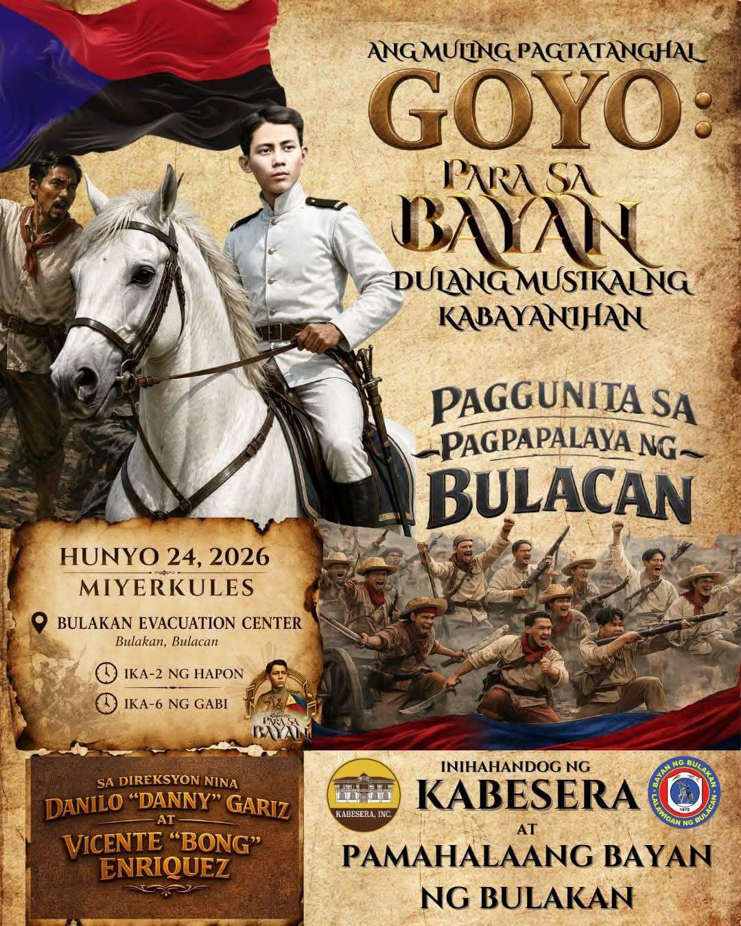 Image accompanying GOYO: PARA SA BAYAN DƯLANG MUSIKAL NG KABAYANIHAN