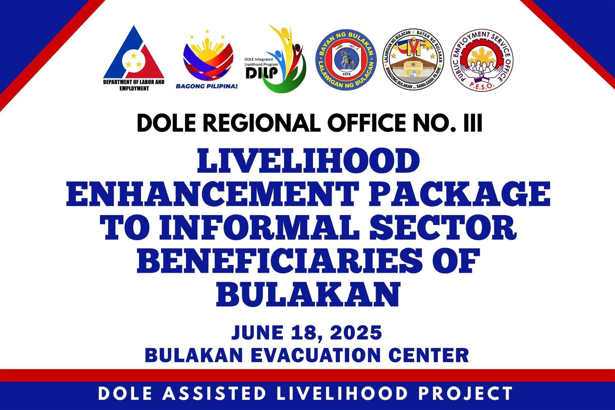 Image accompanying LIVELIHOOD ENHANCEMENT PACKAGE TO INFORMAL SECTOR BENEFICIARIES