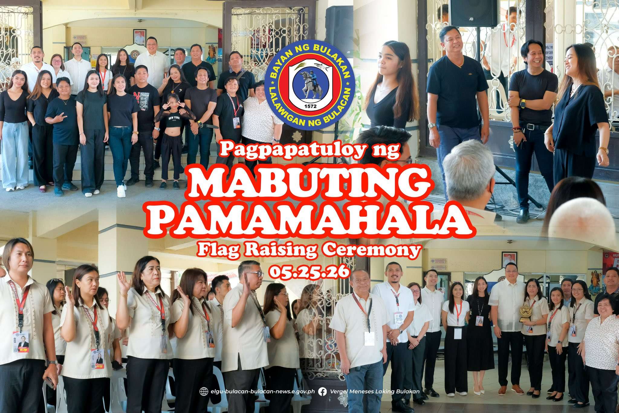 Image accompanying MABUTING PAMAMAHALA Flag Raising Ceremony 05.25.26