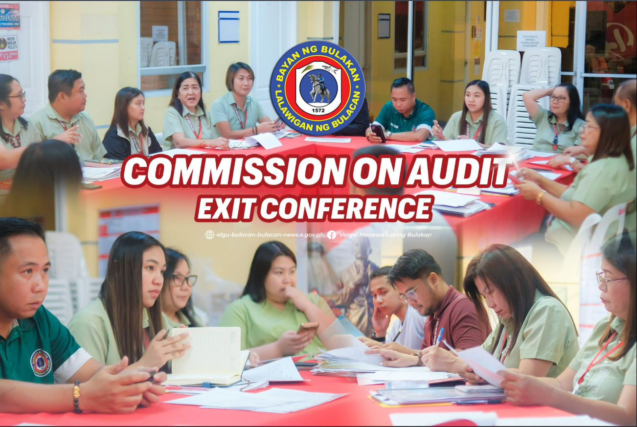 Image accompanying Commission on Audit (COA) Exit Conference